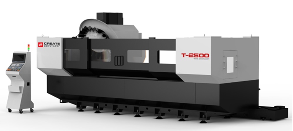 台群精机型材加工中心T-2500(BT30 X轴齿条传动)