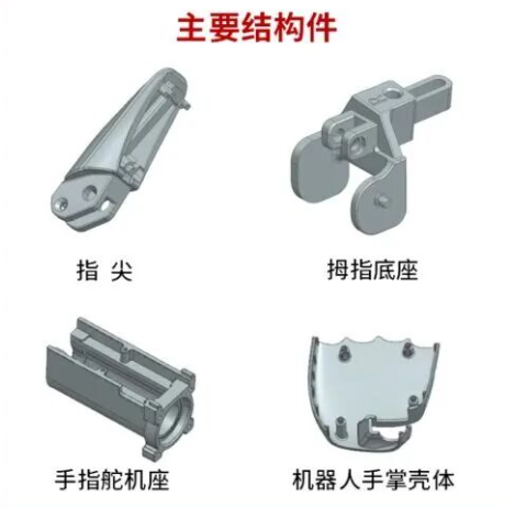 人形机器人结构件加工,机器人五金设备 人形机器人结构件加工,机器人五金设备