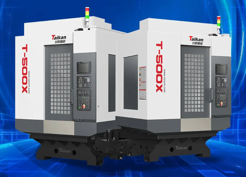 台群精机T-500X BBT40主轴钻攻兼具刚性与效率